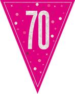 70 Jaar Slinger Roze 2,5m, Verzenden, Nieuw