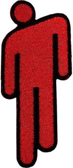 Billie Eilish - Red Blohsh - patch officiële merchandise, Ophalen of Verzenden, Nieuw, Kleding