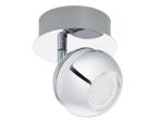 Veiling - EGLO Nocito1 LED wandspot chrome/wit Ø110mm, Nieuw