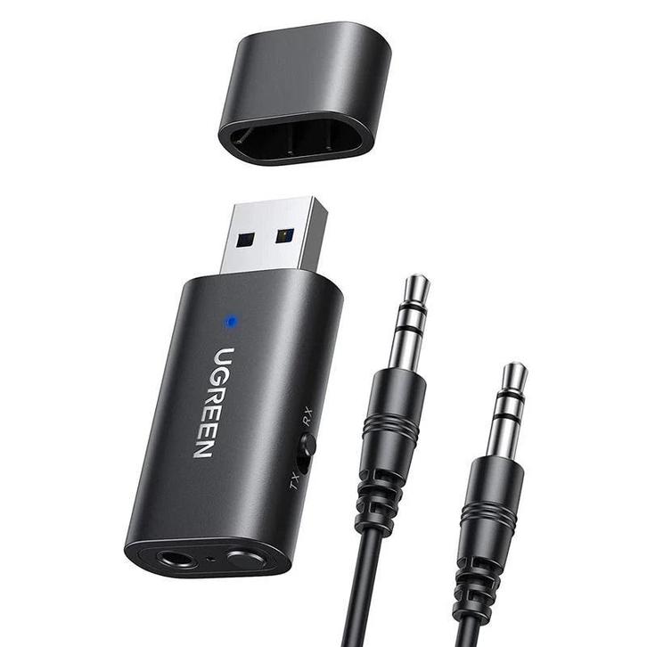 UGREEN Bluetooth 5.1 Adapter 2-in-1 Bluetooth Transmitter en, Computers en Software, Overige Computers en Software, Nieuw, Verzenden
