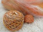 Super zachte batt taupe/oranje melange, Ophalen of Verzenden, Nieuw, Spinwol