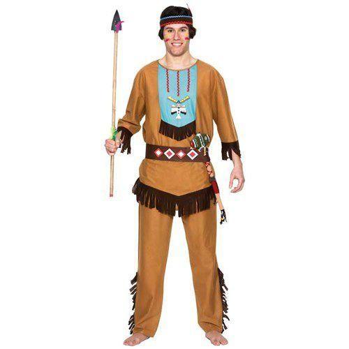 Indianen pak - Heren, Hobby en Vrije tijd, Feestartikelen, Feestartikel, Nieuw, Verzenden