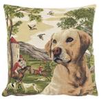 gobelin kussen hubertus jachthond retriever 45x45cm*, Verzenden, Nieuw