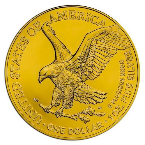 Verenigde Staten. 1 Dollar 2024 1 oz American Silver Eagle, Postzegels en Munten, Munten | Europa | Niet-Euromunten