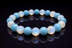 Maansteen en Larimar - Armband - AAA quality handmade