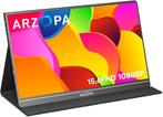 ARZOPA 15.6 Inch 1080P Portable Monitor, Computers en Software, Monitoren, Verzenden, Refurbished