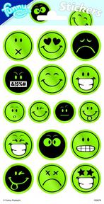 Stickervel Smiley Reflecterend, Verzenden, Nieuw