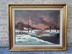 Piet Mees (XX) - Winterlandschap