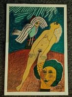 Corneille (1922-2010) - Nu jaune serie IV