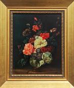 École naturaliste européenne (XX) - Vase de fleurs dans, Antiek en Kunst, Kunst | Schilderijen | Klassiek