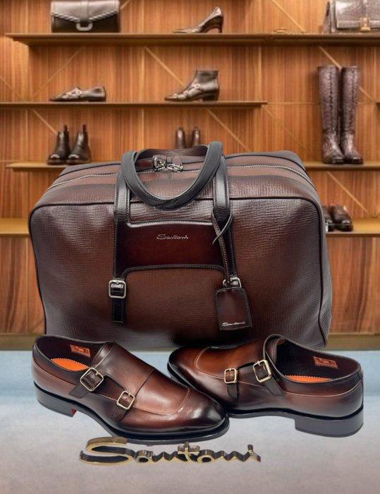 Santoni - Platte schoenen - Maat: EU 43, Kleding | Heren, Schoenen