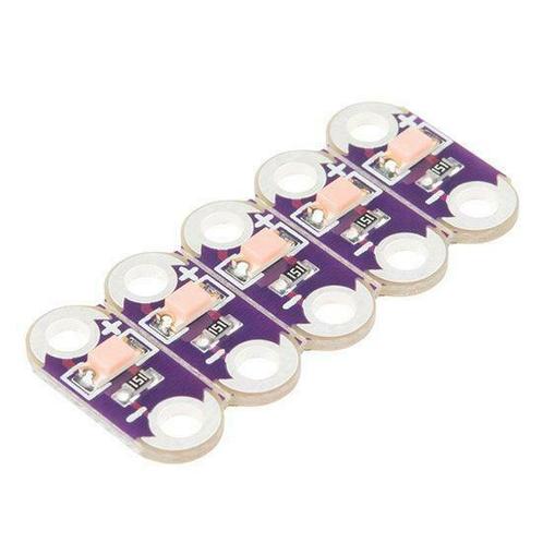 LilyPad LED Pink (5pcs) Sparkfun 14010, Hobby en Vrije tijd, Elektronica-componenten, Verzenden