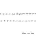 Italiaanse 925 zilveren Brillucci ankerketting 55 cm lang en, Verzenden, Nieuw, Zilver