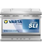 Varta Auto accu 12 volt 63 Ah SLI Dynamic type D15, Ophalen of Verzenden, Nieuw