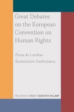 9781137607317 Great Debates on the European Convention on..., Verzenden, Zo goed als nieuw, Fiona De Londras