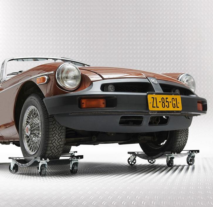 Datona Automovers set van 2 stuks - Datona - Zwart, Auto diversen, Auto-accessoires, Nieuw, Ophalen of Verzenden