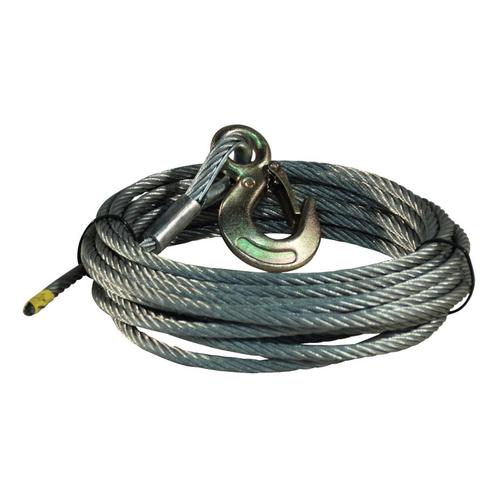 Novio Staalkabel met haak Ø8mm 8,5m, Auto diversen, Aanhangwagen-onderdelen, Ophalen of Verzenden