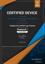 ACT AC7049 - Laptop Docking Station - Bedraad USB 3.2 Gen 1, Verzenden, Zo goed als nieuw
