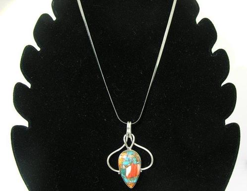 Turquoise Cabochon - Hoogte: 54 mm - Breedte: 37 mm- 9.4 g -, Verzamelen, Mineralen en Fossielen