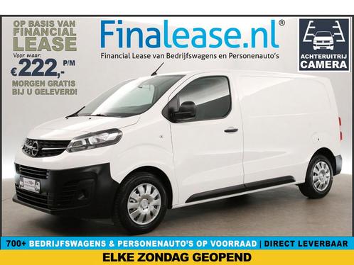 Opel Vivaro 1.5 L2H1 Airco Cruise Carplay 3Pers PDC €222pm, Auto's, Bestelauto's, Lease, Handgeschakeld, Diesel, Opel, Wit, Verzenden