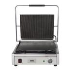 Buffalo grote contact grill enkel gegroefd/glad, Verzenden, Nieuw in verpakking