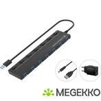 Conceptronic HUBBIES19BP interface hub USB 3.2 Gen 1 (3.1, Verzenden, Nieuw, Conceptronic