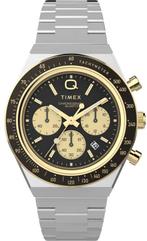 Timex TW2W64200 Q Chronograph horloge, Sieraden, Tassen en Uiterlijk, Horloges | Heren, Overige merken, Staal, Verzenden, Polshorloge