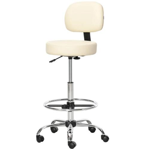 TRUUSK Barkruk Draaistoelen Met Rugleuning Gecapitonneerd Gr, Huis en Inrichting, Barkrukken, Nieuw, Verzenden
