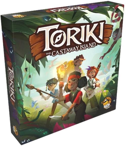 Toriki - The Castaway Island | Cardboard Alchemy -, Hobby en Vrije tijd, Gezelschapsspellen | Bordspellen, Nieuw, Verzenden