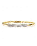 Armband - 14 karaat Geel goud - 1.16ct. tw. Diamant, Nieuw