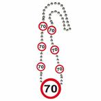 70 Jaar Verkeersbord Ketting, Kleding | Dames, Carnavalskleding en Feestkleding, Ophalen of Verzenden, Nieuw