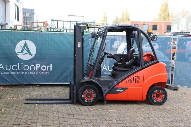 Veiling: Heftruck Linde H25T-02 LPG 2500kg 2014, Zakelijke goederen, Machines en Bouw | Heftrucks en Intern transport, Heftruck