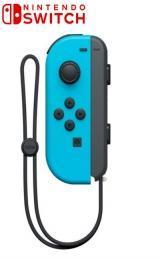 Nintendo Switch Joy-Con Controller Links Neon Blauw Lelijk