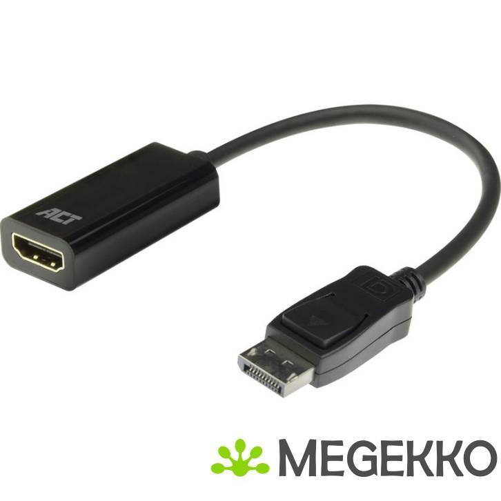 ACT DisplayPort naar HDMI female adapter, 4K, Computers en Software, Overige Computers en Software, Nieuw, Verzenden
