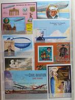 Thema Luchtvaart  - Verzameling in een stockboek, Postzegels en Munten, Gestempeld
