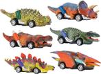 Jurassic Dino Racers - Dinosaurus Speelgoed Auto Set | -, Kinderen en Baby's, Speelgoed | Overig, Nieuw, Verzenden
