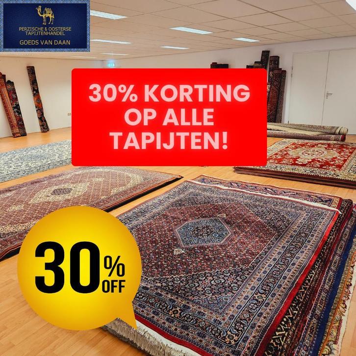 ALLES MOET WEG! 30% KORTING OP ALLE TAPIJTEN! Tot 7 dec!, Huis en Inrichting, Stoffering | Tapijten en Kleden, 200 cm of meer