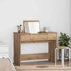 vidaXL Plafondtafel met lade artisanaal eikenkleurig 100 x, Huis en Inrichting, Verzenden, Nieuw