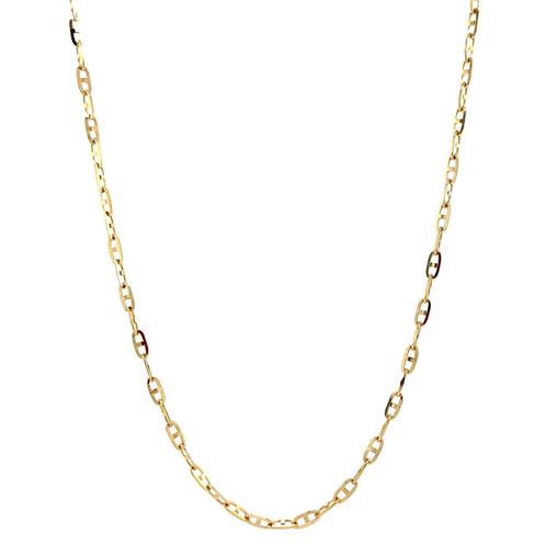 Gouden fantasie lengtecollier 14 krt, Sieraden, Tassen en Uiterlijk, Kettingen, Nieuw, Ophalen of Verzenden