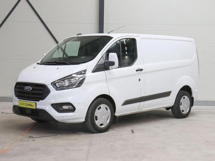 Ford Transit Custom 300 2.0 TDCI L1H1 Trend 130PK, Auto's, Bestelauto's, Lease, Handgeschakeld, Wit, Ford, Financial lease, Stof