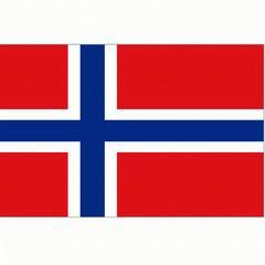 Holland Vlag Noorwegen 90 x 150cm, Sport en Fitness, Voetbal, Nieuw, Verzenden