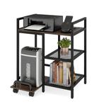 LIVSK Printerstandaard met Oplaadstation - 3 Niveaus - Opber, Verzenden, Nieuw