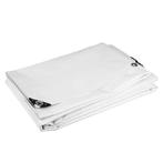 Afdekzeil 4x6 m  Wit PVC (650gr/m2) - Bisonyl 4x6 Dekkleed /, Doe-het-zelf en Verbouw, Zeil en Folie, Ophalen of Verzenden, Nieuw