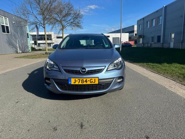 Opel Astra 1.4 Turbo 103KW ST 2010 Blauw, Auto's, Opel, Onderhoudsboekje, Te koop, Stationwagon, Blauw, Zwart, Stof, Astra, Benzine