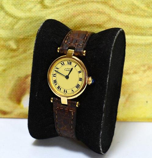 Cartier - Must de Cartier Vendome - 590004 - Dames -, Sieraden, Tassen en Uiterlijk, Horloges | Heren