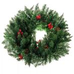 Ruhhy Grote Kerstkrans 60cm - Stijlvol en Duurzaam voor D..., Diversen, Ophalen of Verzenden, Nieuw