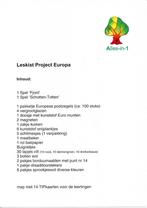Alles-in-1 Leskist Project Europa voor 60 leerlingen (2007), Verzenden, Nieuw