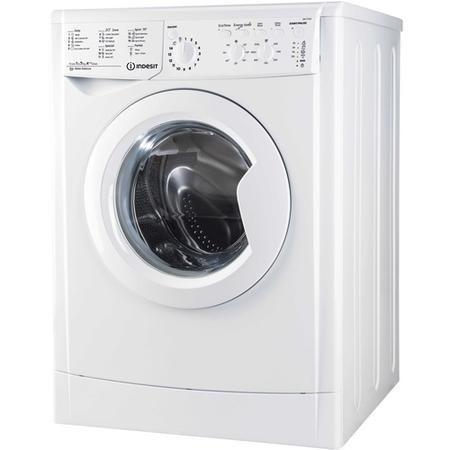 Indesit Iwc71252w Wasmachine 7kg 1200t, Witgoed en Apparatuur, Wasmachines, Zo goed als nieuw, Voorlader, 85 tot 90 cm, Ophalen of Verzenden