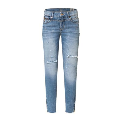 MAC • destroyed Rich Slim Chic jeans • 36, Kleding | Dames, Broeken en Pantalons, Blauw, Nieuw, Maat 36 (S), Verzenden