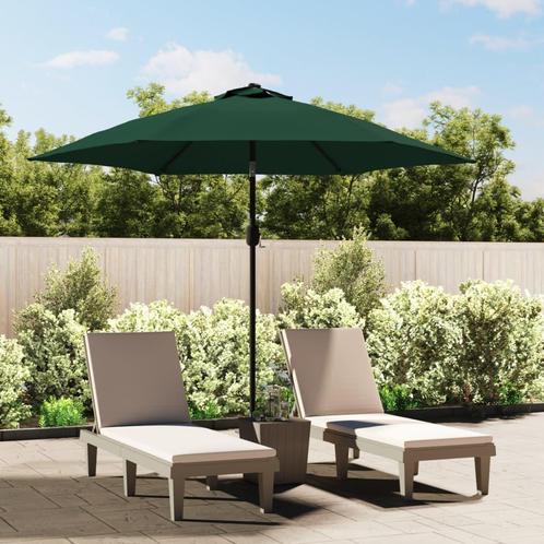 vidaXL Vervangingsdoek voor parasol 300 cm groen, Tuin en Terras, Zonneschermen, Nieuw, Verzenden